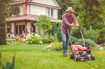 Spring lawn mower check