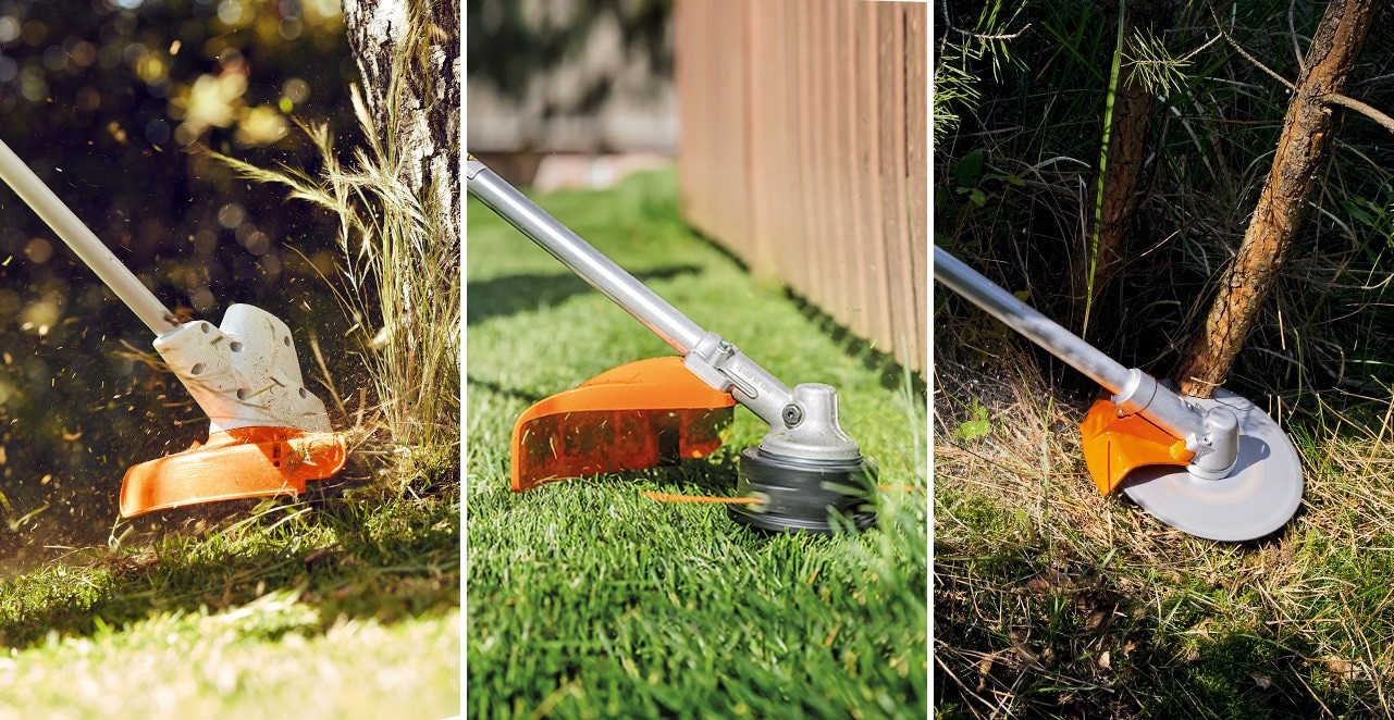 What is the difference between a brush cutter, a lawn trimmer and a